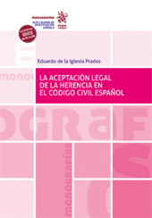 eBook, La aceptación legal de la herencia en el código civil español, Tirant lo Blanch