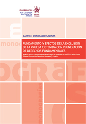 E-book, Fundamento y efectos de la exclusión de la prueba obtenida con vulneración de derechos fundamentales : análisis teórico y jurisprudencial de la regla de exclusión, Tirant lo Blanch