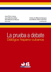 E-book, La prueba a debate : diálogos hispano-cubanos, J. M. Bosch