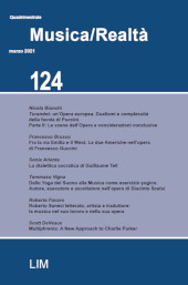 Fascicule, Musica/Realtà : 124, 1, 2021, Libreria musicale italiana