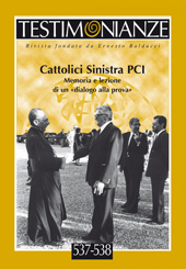 Artikel, Cattolici e socialisti : un altro capitolo della cultura del dialogo, Associazione Testimonianze