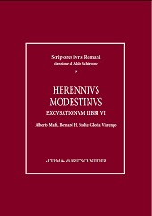 eBook, Excusationum libri VI, Modestinus, Herennius, active 3rd century, author, "L'Erma" di Bretschneider