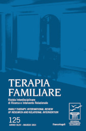 Heft, Terapia familiare : rivista interdisciplinare di ricerca ed intervento relazionale : 125, 1, 2021, Franco Angeli