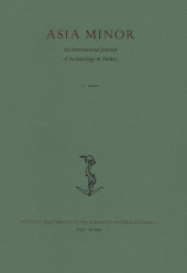 Issue, Asia minor : an international journal of archaeology in Turkey : III, 2023, Istituti editoriali e poligrafici internazionali