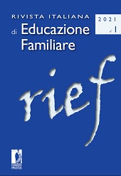 Fascicolo, Rivista italiana di educazione familiare : 1, 2021, Firenze University Press