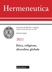 Fascicule, Hermeneutica : annuario di filosofia e teologia : nuova serie 4, 2021, Morcelliana