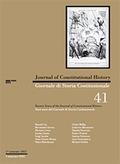 Article, Il «Giornale» e la sua storia costituzionale, EUM-Edizioni Università di Macerata