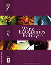 Fascicule, WEP : wine economics and policy : 10, 1, 2021, Firenze University Press