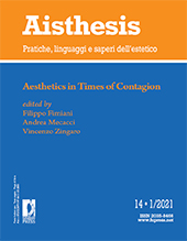 Heft, Aisthesis : pratiche, linguaggi e saperi dell'estetico : 14, 1, 2021, Firenze University Press