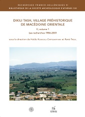 E-book, Dikili Tash, village préhistorique de Macédoine orientale, École française d'Athènes