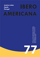 Issue, Iberoamericana : América Latina ; España ; Portugal : 77, 2, 2021, Iberoamericana Vervuert
