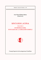 E-book, Sintaxis latina, CSIC, Consejo Superior de Investigaciones Científicas