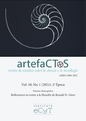 Article, La cognición distribuida en el pensamiento de Ronald Giere, Ediciones Universidad de Salamanca