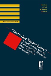 E-book, Texte des Versuchens : un'analisi della raccolta di collages Und. Überhaupt. Stop. di Marlene Streeruwitz, Firenze University Press