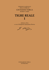 eBook, Tigre reale : I, Verga, Giovanni, 1840-1922, Interlinea