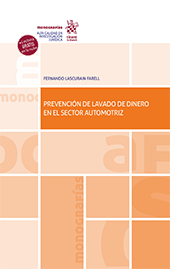 eBook, Prevención de lavado de dinero en el sector automotriz, Tirant lo Blanch