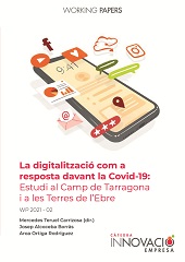 E-book, La digitalització com a resposta davant la Covid-19 : estudi al Camp de Tarragona i a les Terres de l'Ebre, Alcoceba Borràs, Josep, Publicacions URV