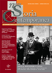 Issue, Nuova storia contemporanea : quadrimestrale di studi storici e politici sull'età contemporanea : XXI, 1, 2021 seconda serie, Le Lettere