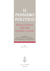 Issue, Il pensiero politico : rivista di storia delle idee politiche e sociali : LIV, 1, 2021, L.S. Olschki