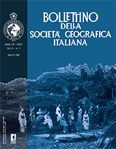 Fascicolo, Bollettino della Società Geografica Italiana : 4, 1, 2021, Firenze University Press