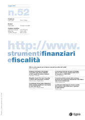 Issue, Strumenti finanziari e fiscalità : 52, 3, 2021, Egea