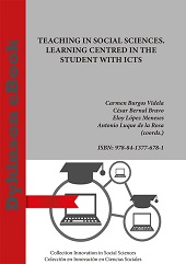 E-book, Teaching in social sciences : learning centred in the student with ICTS, Dykinson