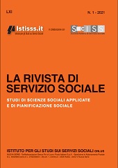 Article, Editoriale : due novità per la rivista, Istituto per gli studi sui servizi sociali