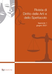 Artículo, I collaboratori di questo numero, SIEDAS Società Italiana Esperti di Diritto delle Arti e dello Spettacolo