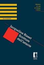 E-book, Jacqueline Risset : scritture dell'istante, Firenze University Press