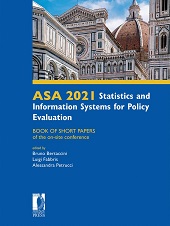 E-book, ASA 2021 statistics and information systems for policy evaluation : book of short papers of the on-site conference, Firenze University Press