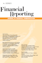 Heft, Financial reporting : bilancio, controlli e comunicazione d'azienda : 2, 2021, Franco Angeli