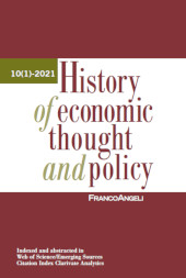 Heft, History of Economic Thought and Policy : 1, 2021, Franco Angeli