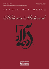 Heft, Studia historica : historia medieval : 39, 2, 2021, Ediciones Universidad de Salamanca