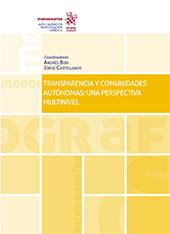 E-book, Transparencia y comunidades autónomas : una perspectiva multinivel, Tirant lo Blanch