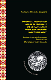 E-book, Discurso filosófico sobre el lenguaje de los animales : ¿una traducción novohispana?, Iberoamericana  ; Vervuert