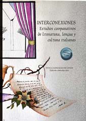 E-book, Interconexiones : estudios comparativos de literatura, lengua y cultura italianas, Dykinson