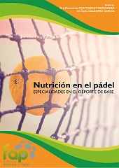 E-book, Nutrición en el pádel : especialidades en el deporte de base, Monserrat Hernández, Montserrat, Dykinson