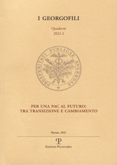 Fascicolo, I Georgofili : quaderni : I, 2021, Polistampa