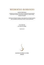 Artículo, Régionalité lexicale du français médiéval : analyse lexicologique et enjeux philologiques (Jean le Long, Liber peregrinationis), Salerno