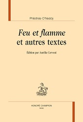 E-book, Feu et flamme et autres textes, Honoré Champion editeur