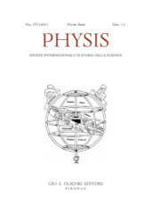 Fascículo, Physis : rivista internazionale di storia della scienza : LVI, 1/2, 2021, L.S. Olschki
