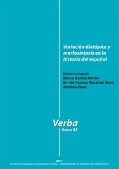E-book, Variación diatópica y morfosintaxis en la historia del español, Universidade de Santiago de Compostela