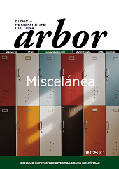 Issue, Arbor : 197, 801, 3, 2021, CSIC, Consejo Superior de Investigaciones Científicas