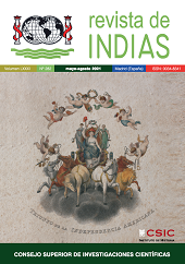 Fascicule, Revista de Indias : LXXXI, 282, 2, 2021, CSIC, Consejo Superior de Investigaciones Científicas