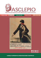 Fascicolo, Asclepio : revista de historia de la medicina y de la ciencia : LXXIII, 1, 2021, CSIC, Consejo Superior de Investigaciones Científicas