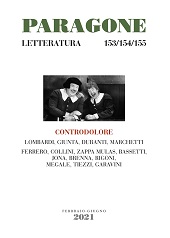 Fascicule, Paragone : rivista mensile di arte figurativa e letteratura. Letteratura : LXXII, 153/154/155, 2021, Mandragora