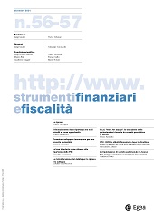 Fascículo, Strumenti finanziari e fiscalità : 56/57, 7/8, 2021, Egea