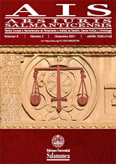 Fascicolo, AIS : Ars Iuris Salmanticensis : 9, 2, 2021, Ediciones Universidad de Salamanca