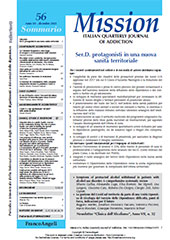 Artículo, Il X Congresso Nazionale di FeDerSerD, Franco Angeli