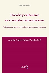 E-book, Filosofía y ciudadanía en el mundo contemporáneo : antología de textos, revisados, presentados y anotados, Editorial Universidad de Almería